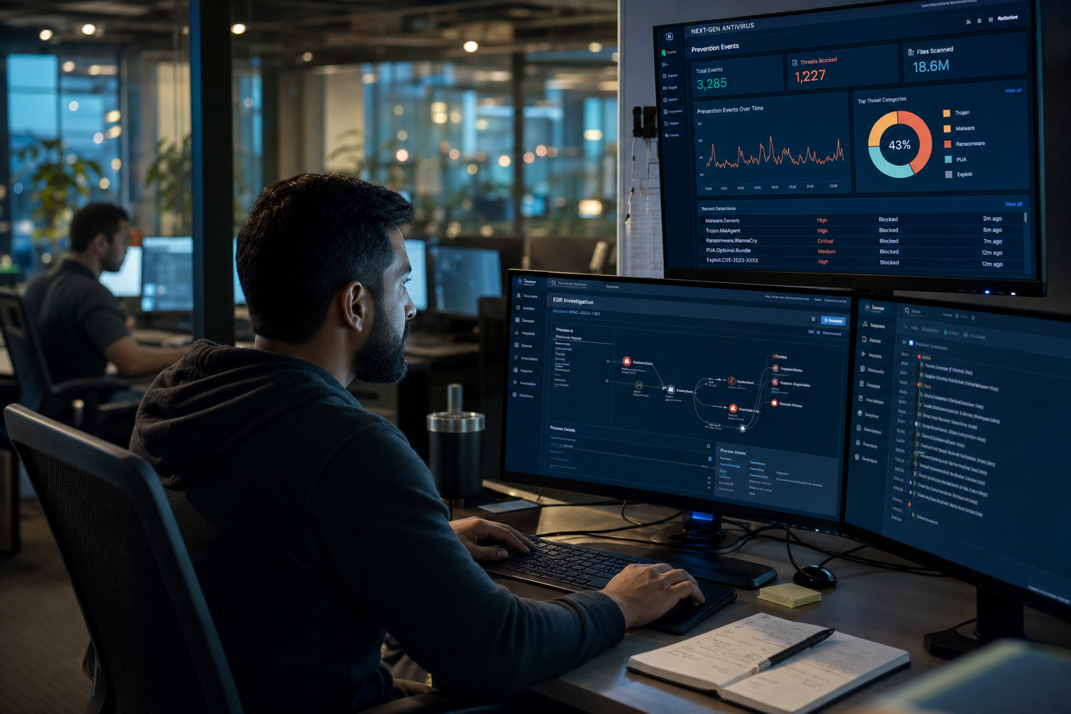 EDR versus antivirus vergelijking