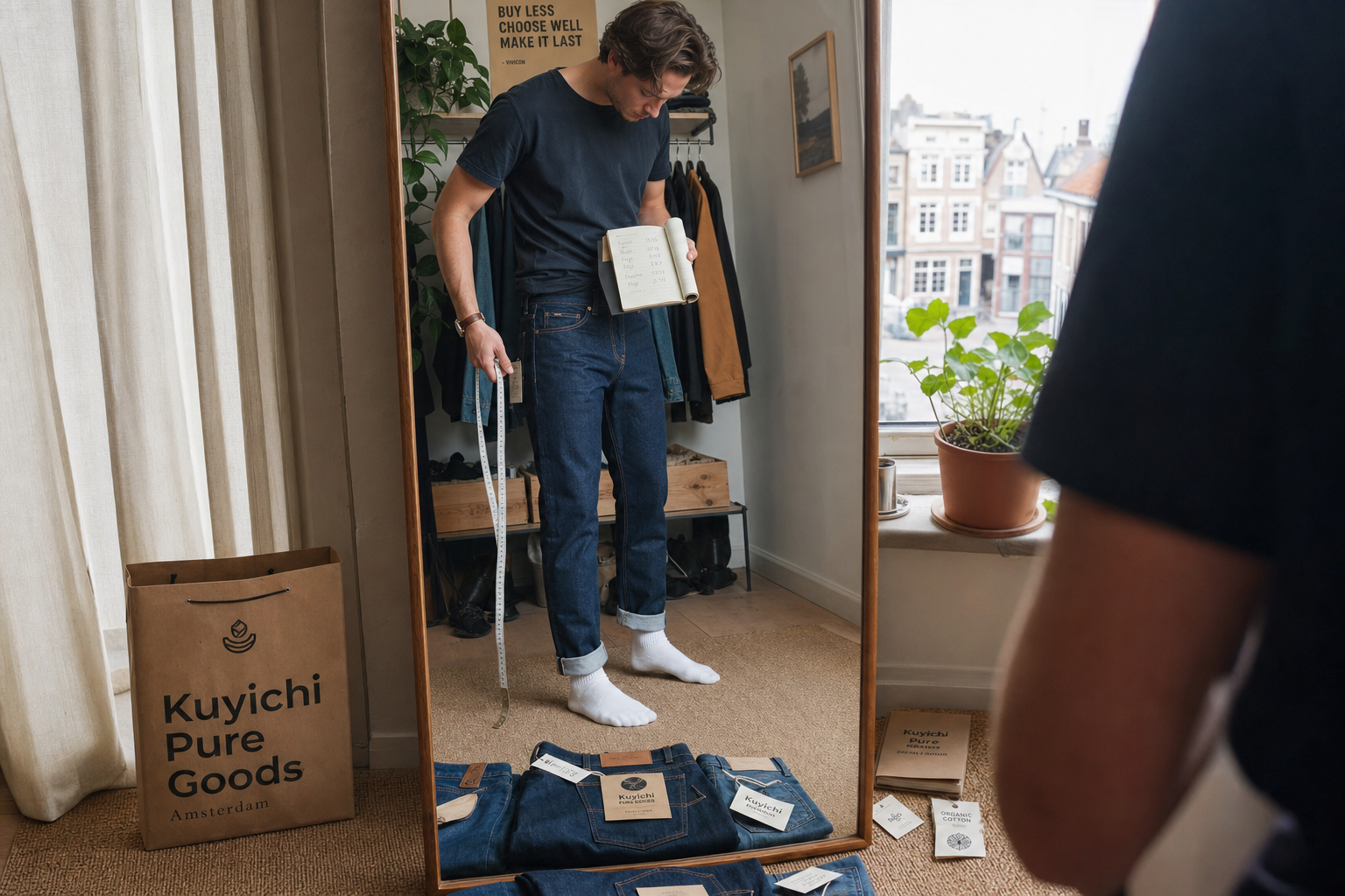 Duurzame denim pasvormen overzicht