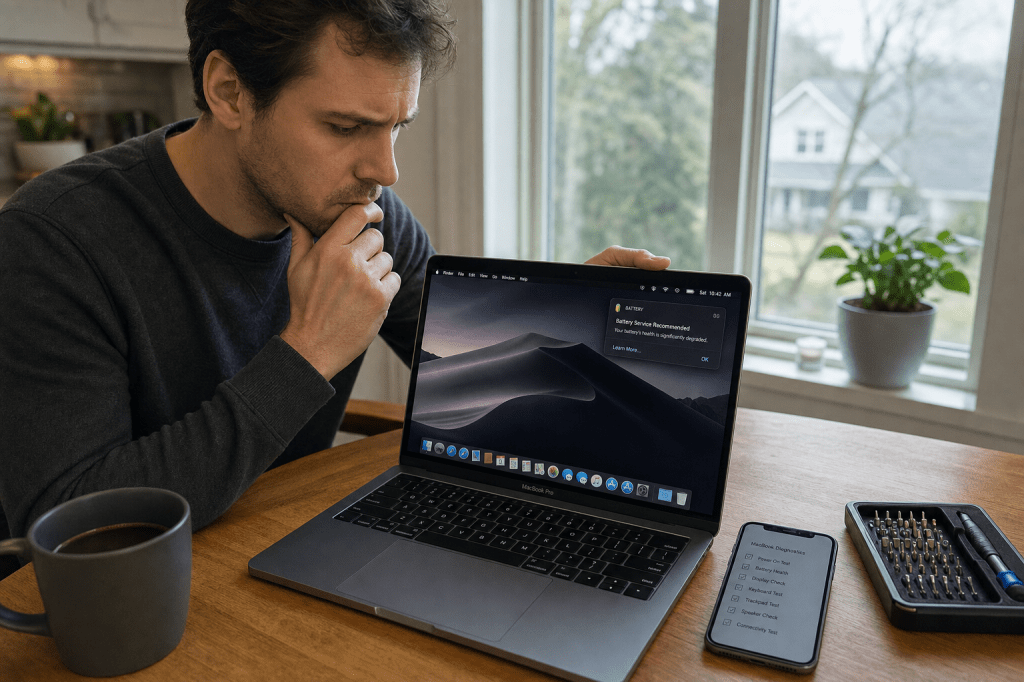 Hoe herken je vroegtijdig dat je MacBook reparatie nodig heeft, en welke signalen kun je zelf veilig&nbsp;controleren?