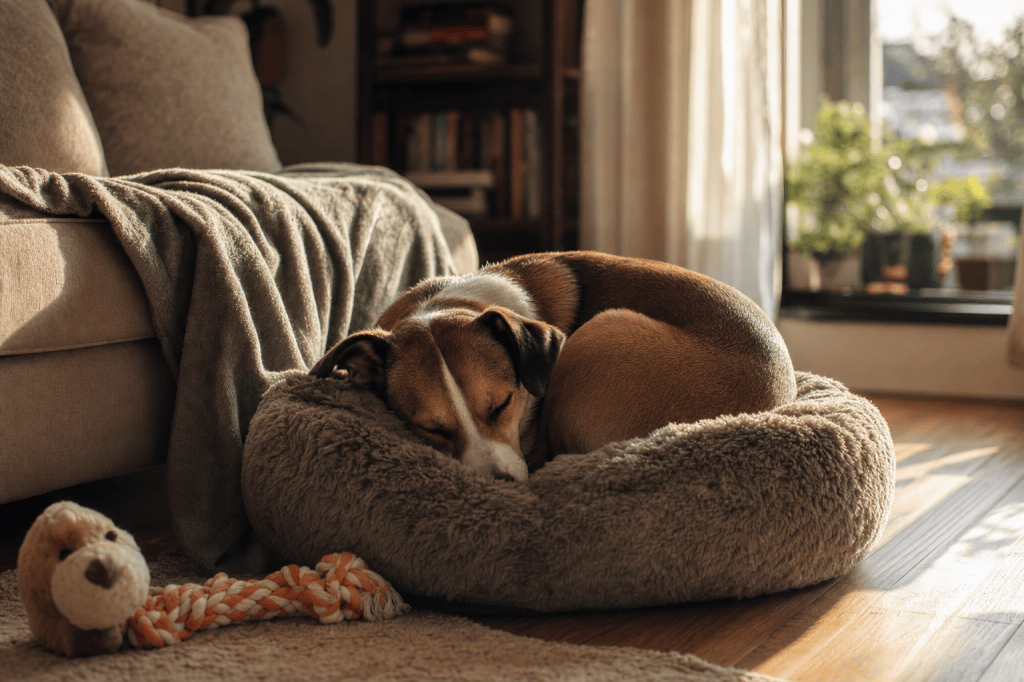 Welke maat en vorm huisdier mand past het best bij het slaapgedrag van je hond of kat?